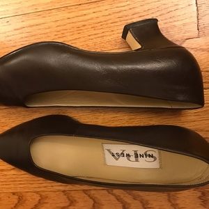 Nine West pumps, dark brown, 6.5M